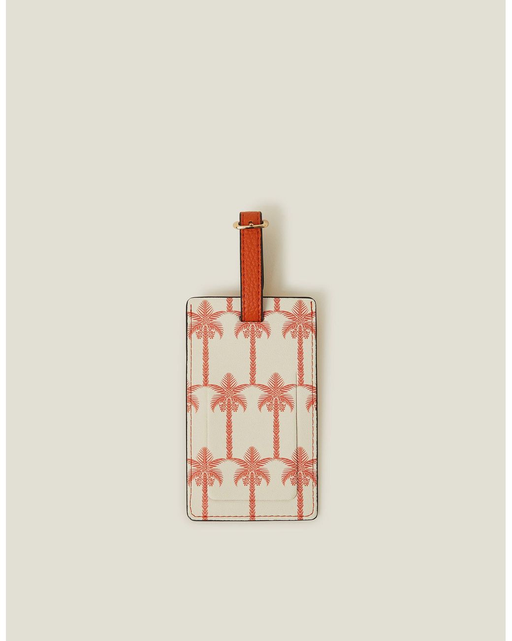 Palm tree luggage tag online