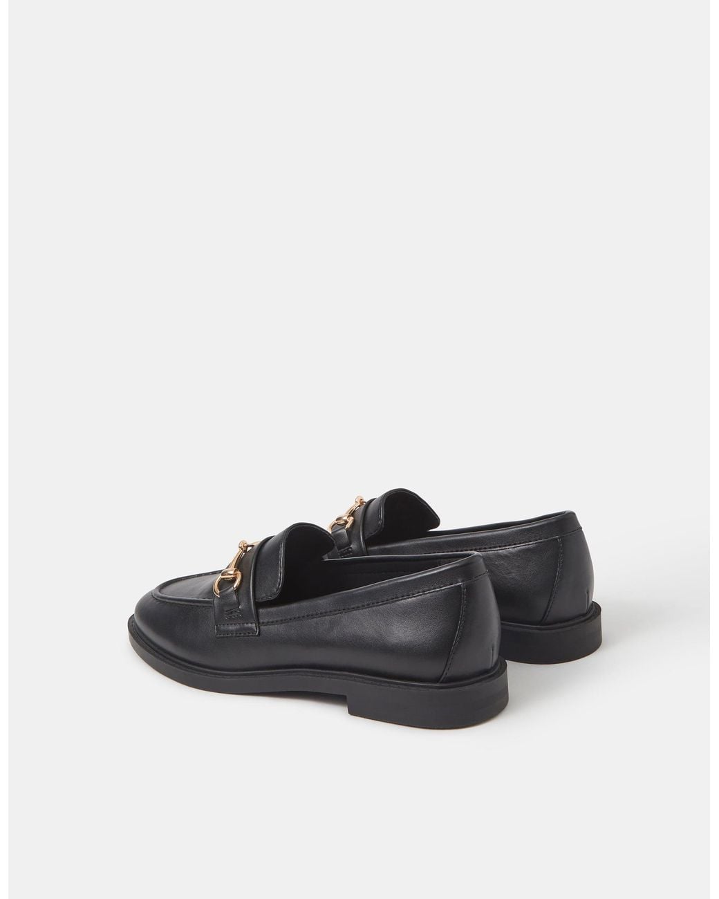 Accessorize Black Horsebit Loafers