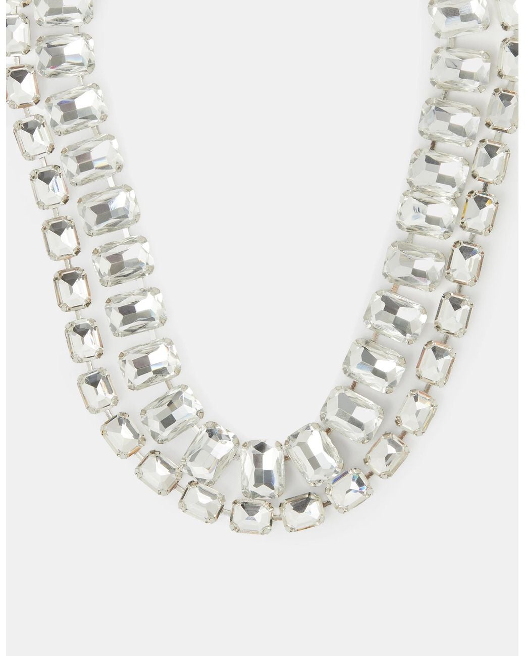 Accessorize Natural 2-Pack Gemstone Station Necklaces