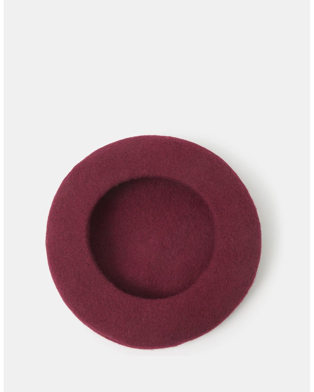 Accessorize Purple Wool Beret