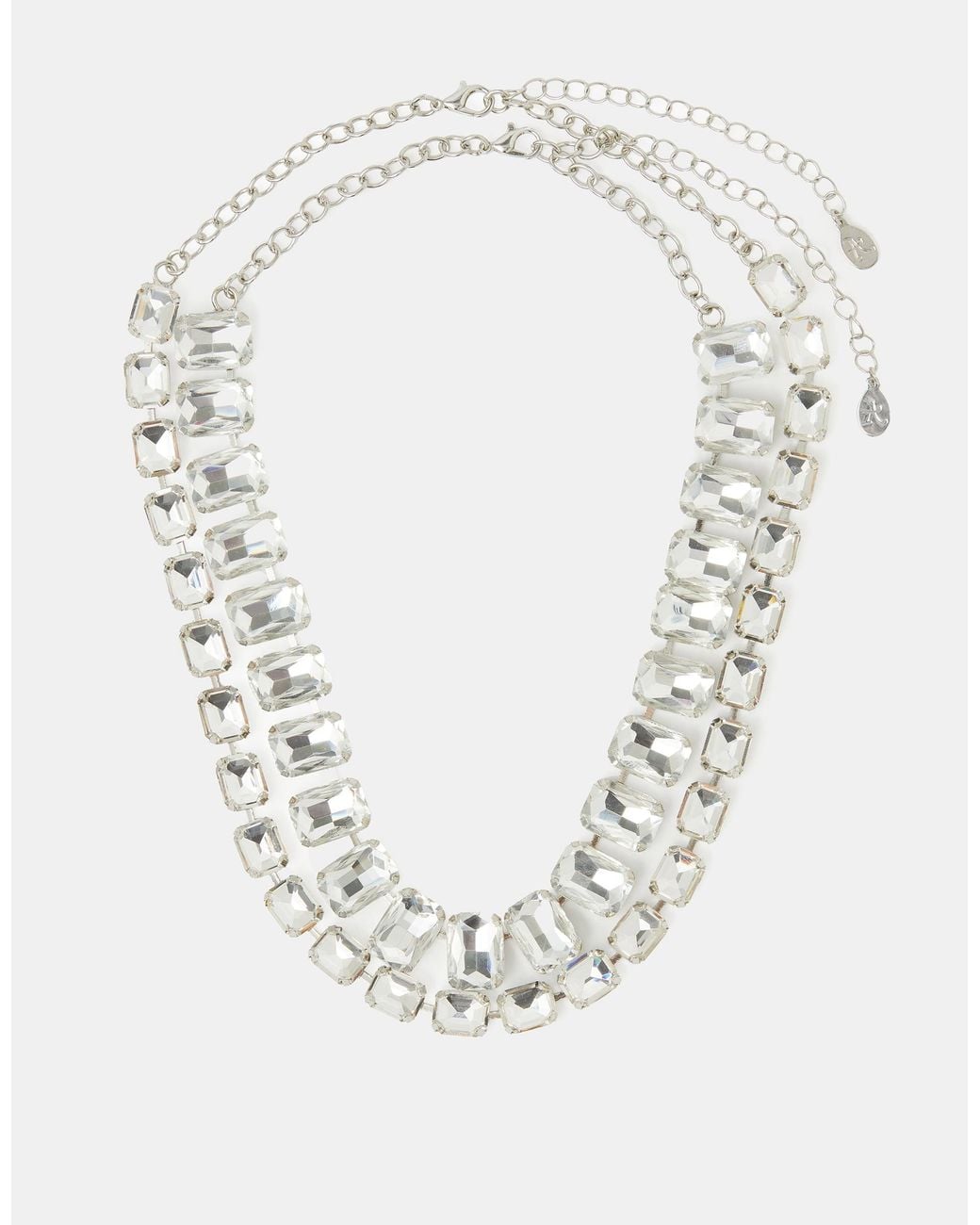 Accessorize Natural 2-Pack Gemstone Station Necklaces