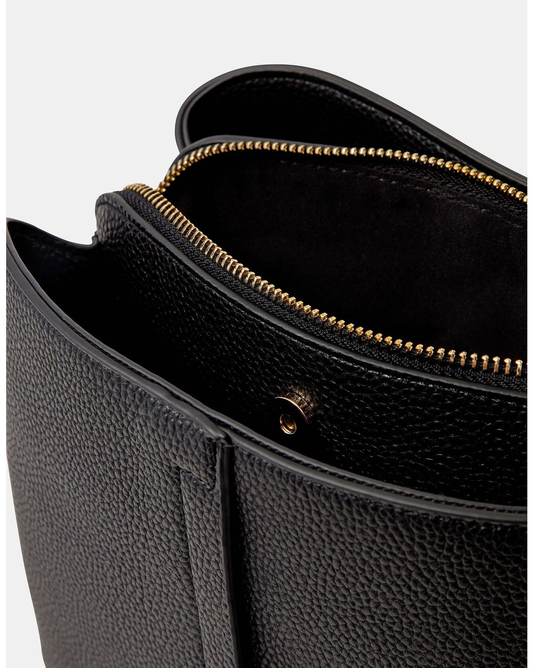 Accessorize Black Webbing Strap Crossbody Bag