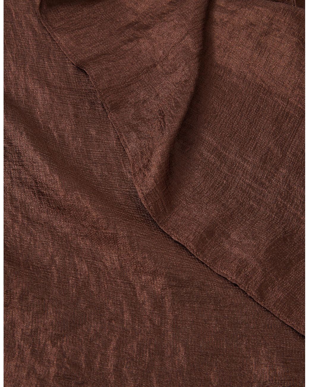 Accessorize Brown Lightweight Shimmer Scarf