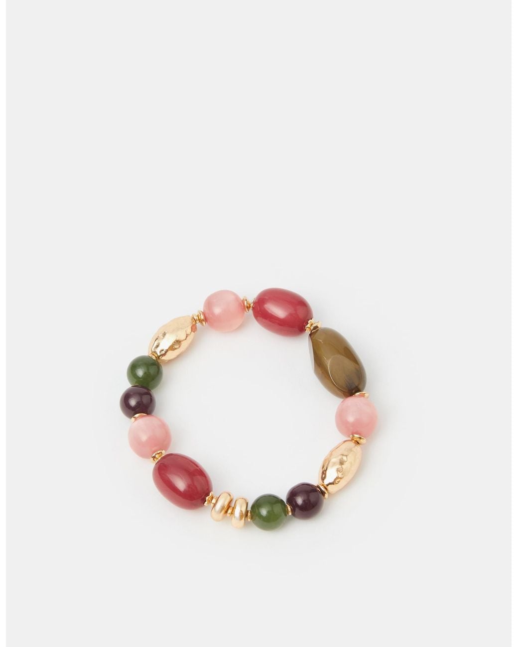 Accessorize Pink Chunky Resin Bracelet