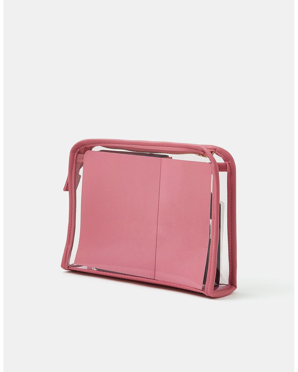 Accessorize Blue Initial Passport Holder & Luggage Tag