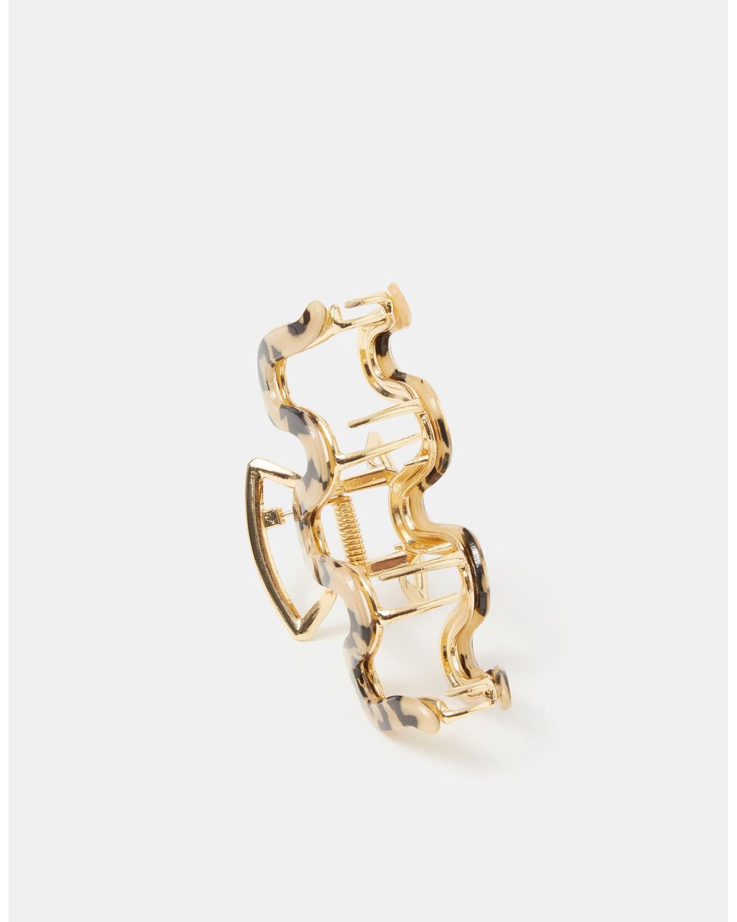 Accessorize Black Tort Wiggle Claw Clip