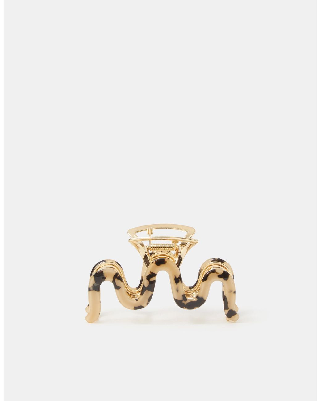 Accessorize Black Tort Wiggle Claw Clip