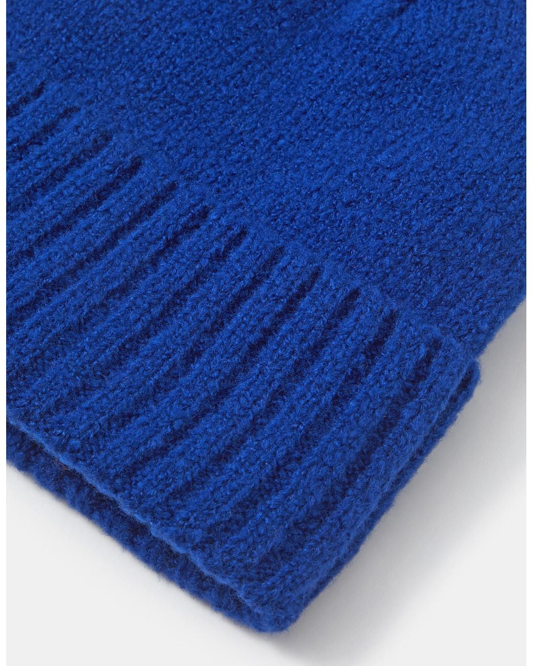Accessorize Blue Plain Beanie Hat