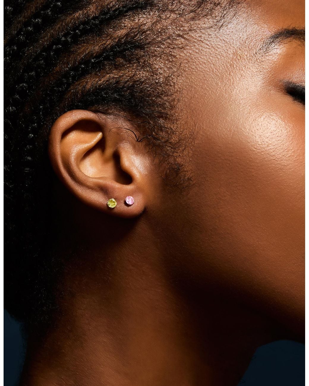 Accessorize White 3-Pack Sterling Diamanté Stud Earrings