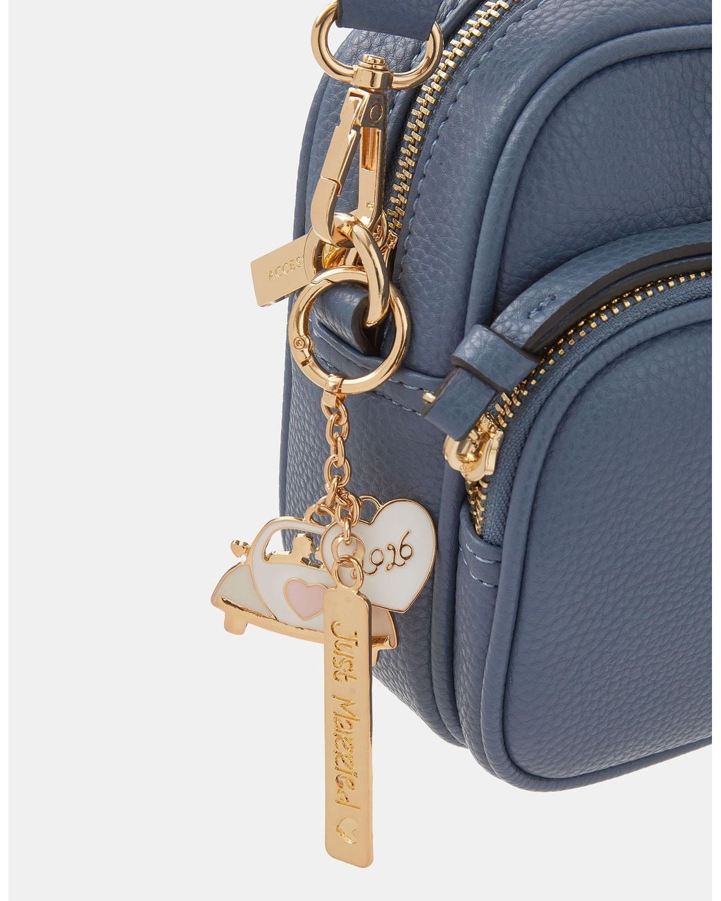 Accessorize White 2026 Just Married Keyring