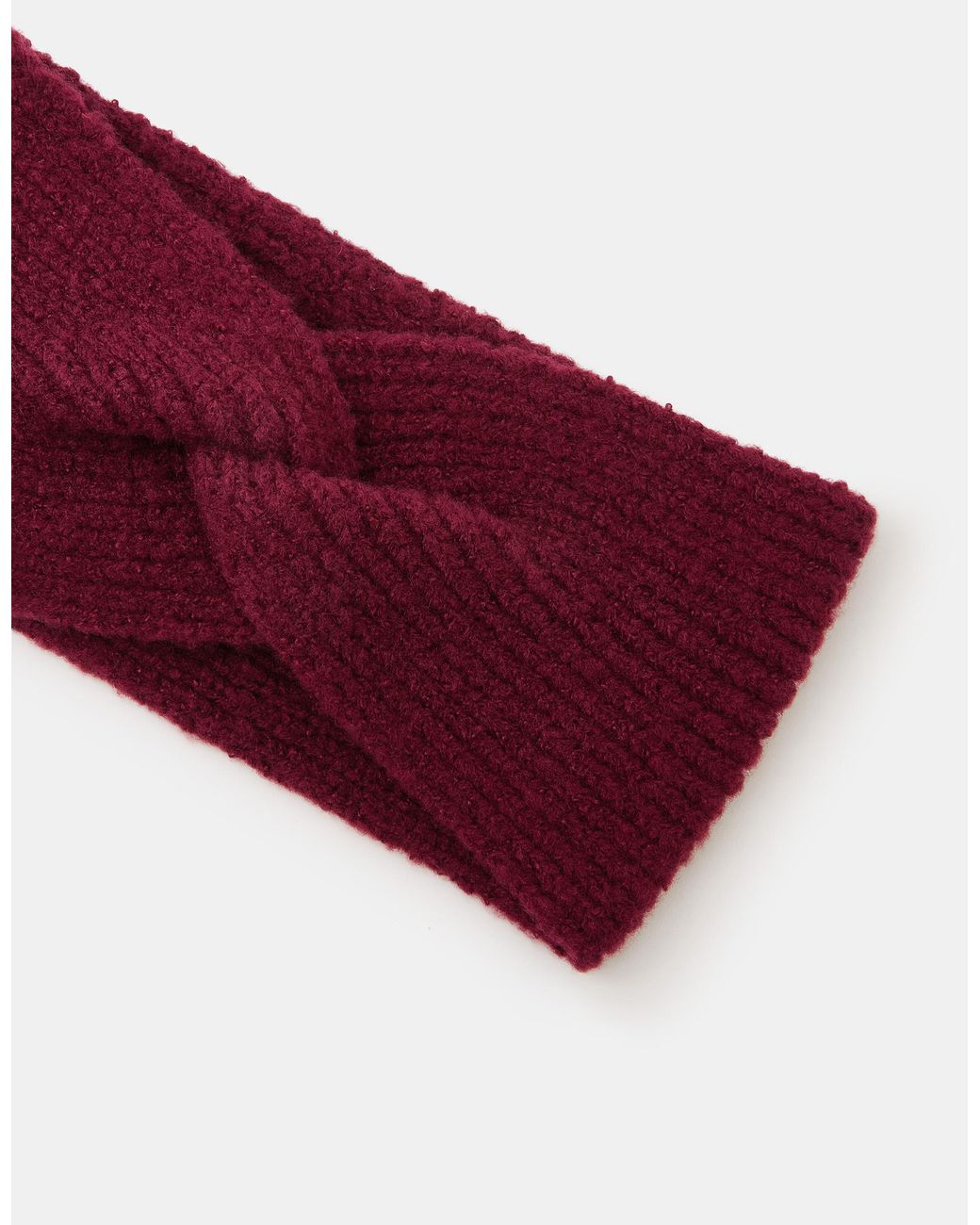 Accessorize Purple Soft Knit Bando Headband