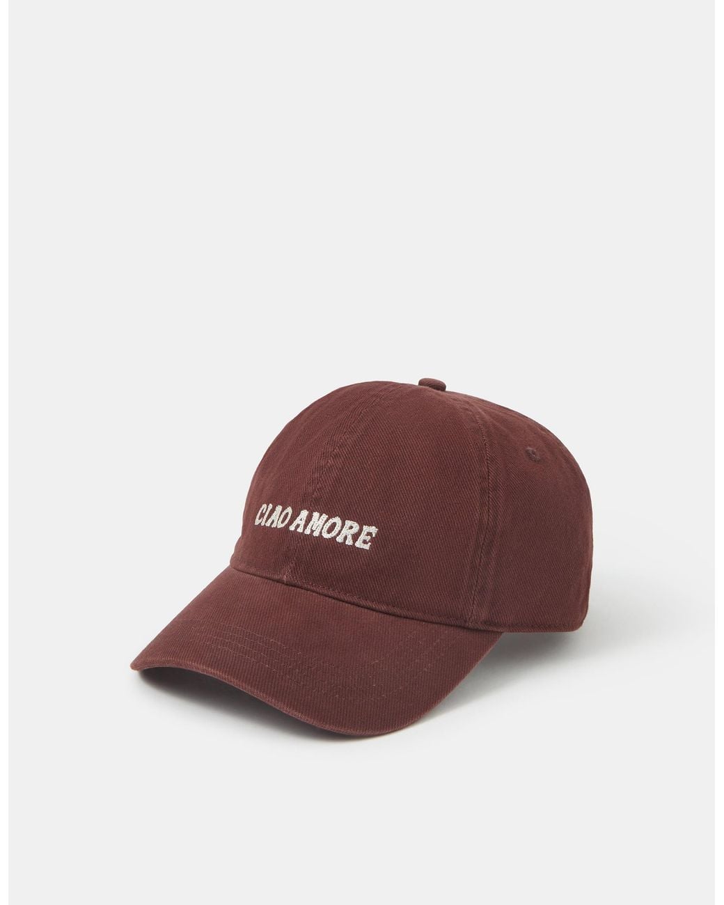 Accessorize Brown X Good Manners Ciao Amore Cap