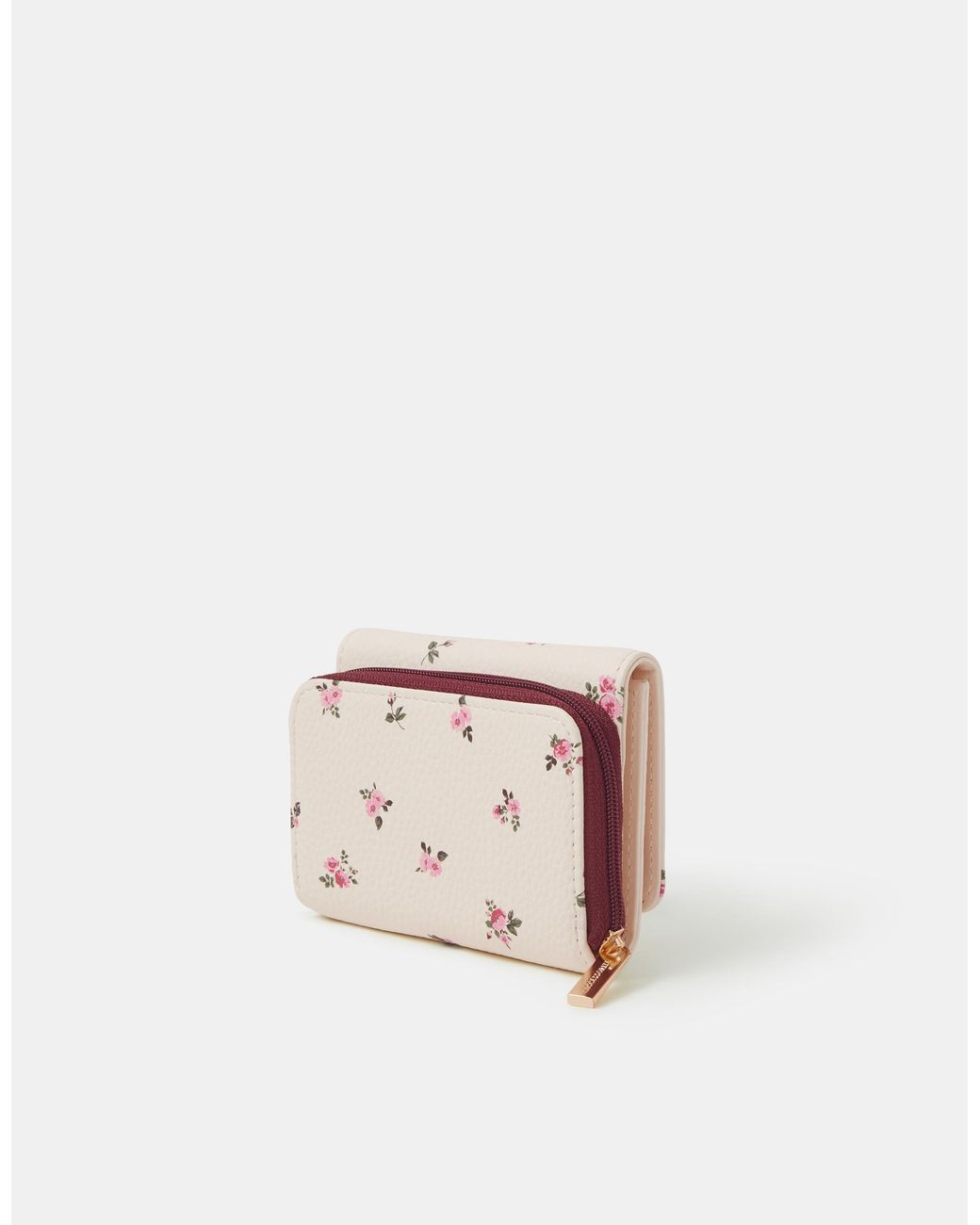 Accessorize Natural Floral Print Purse