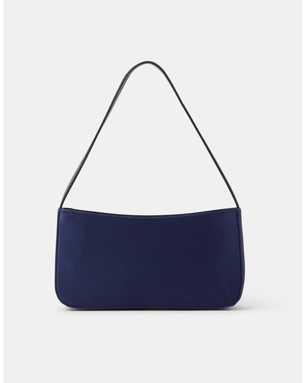 Accessorize Blue Satin Shoulder Bag
