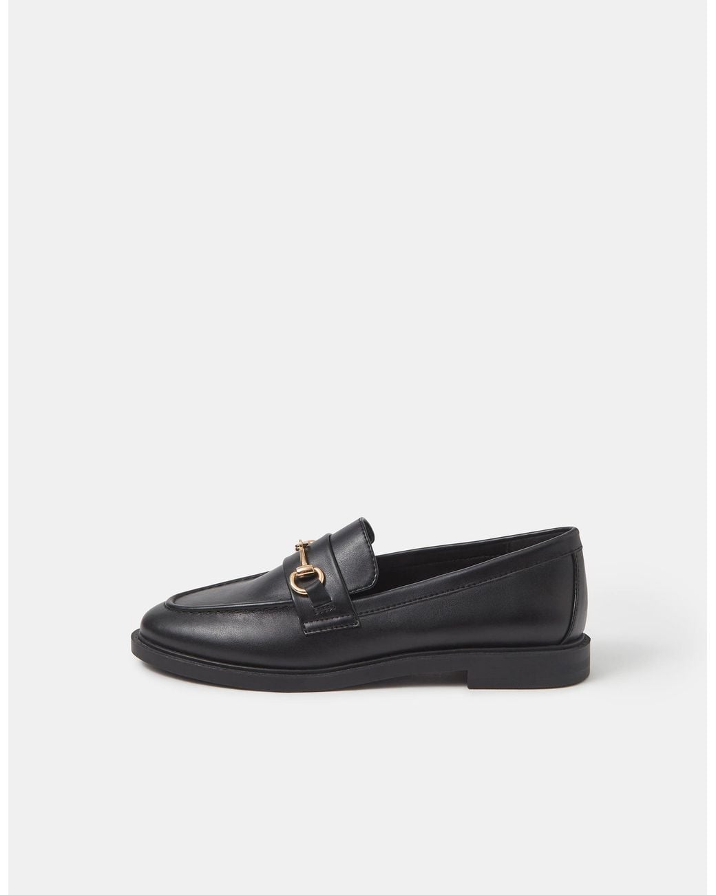 Accessorize Black Horsebit Loafers