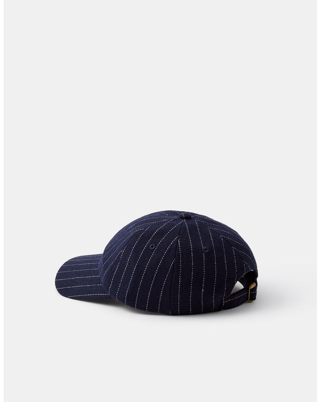 Accessorize Blue Pinstripe Baseball Cap