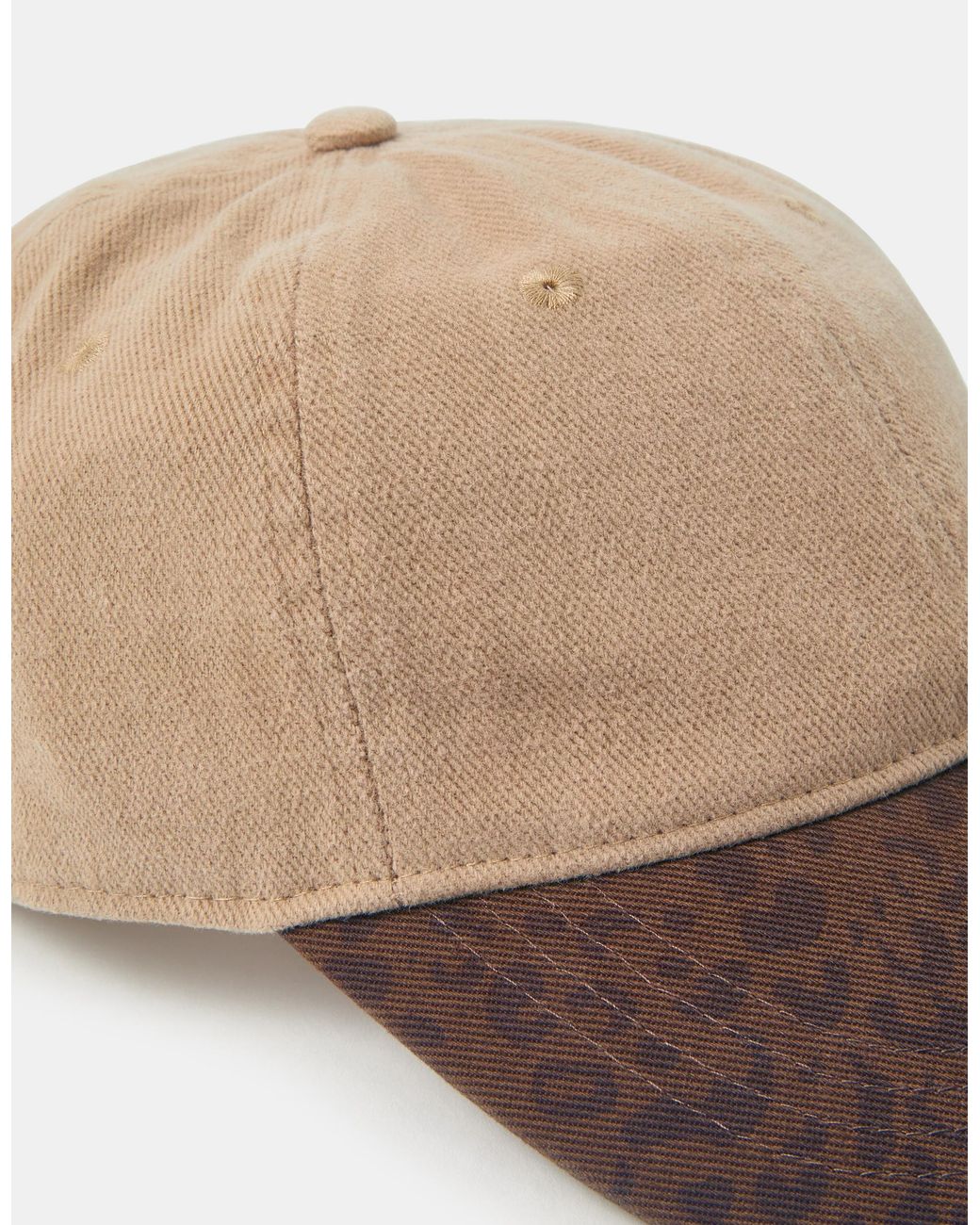 Accessorize Natural Leopard Print Baseball Cap
