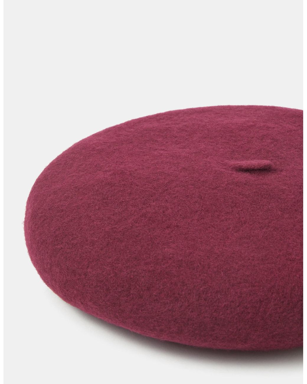 Accessorize Purple Wool Beret