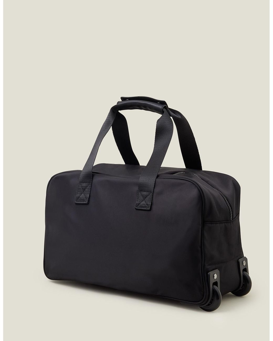 Accessorize Black Wheeled Weekend Bag