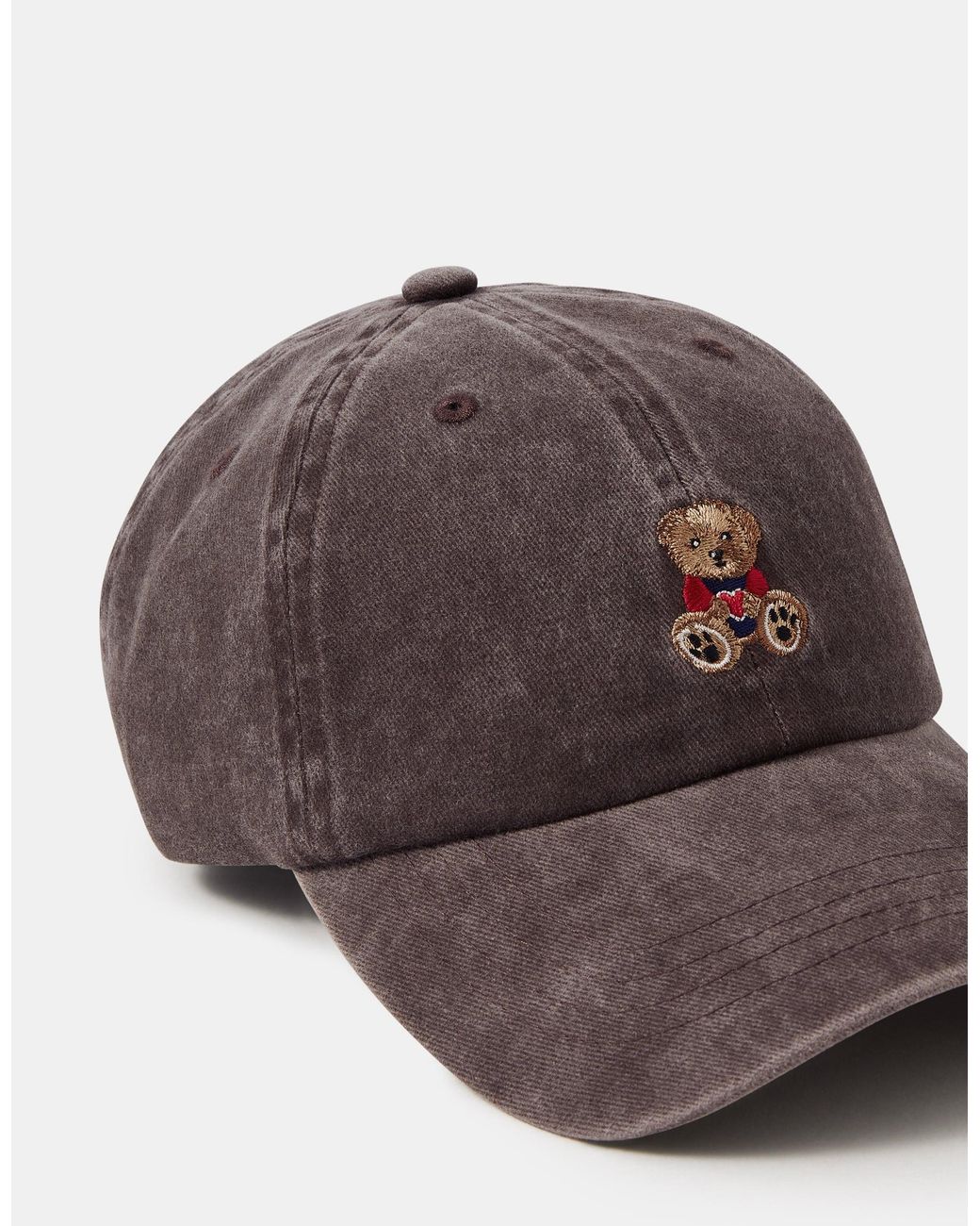 Accessorize Blue Teddy Bear Denim Cap