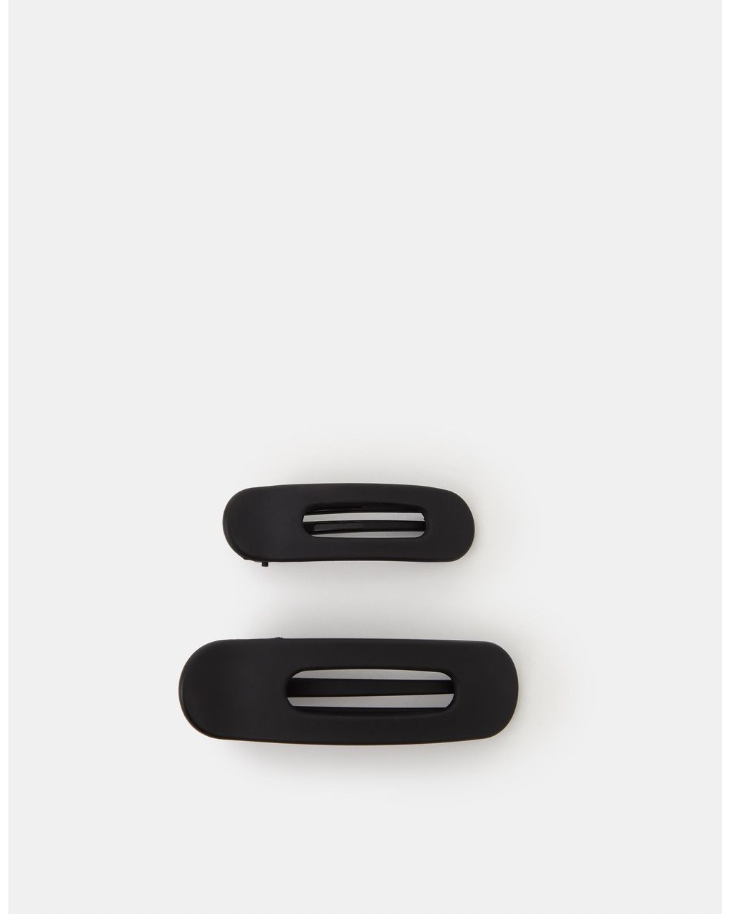 Accessorize White 2-Pack Salon Hair Clips