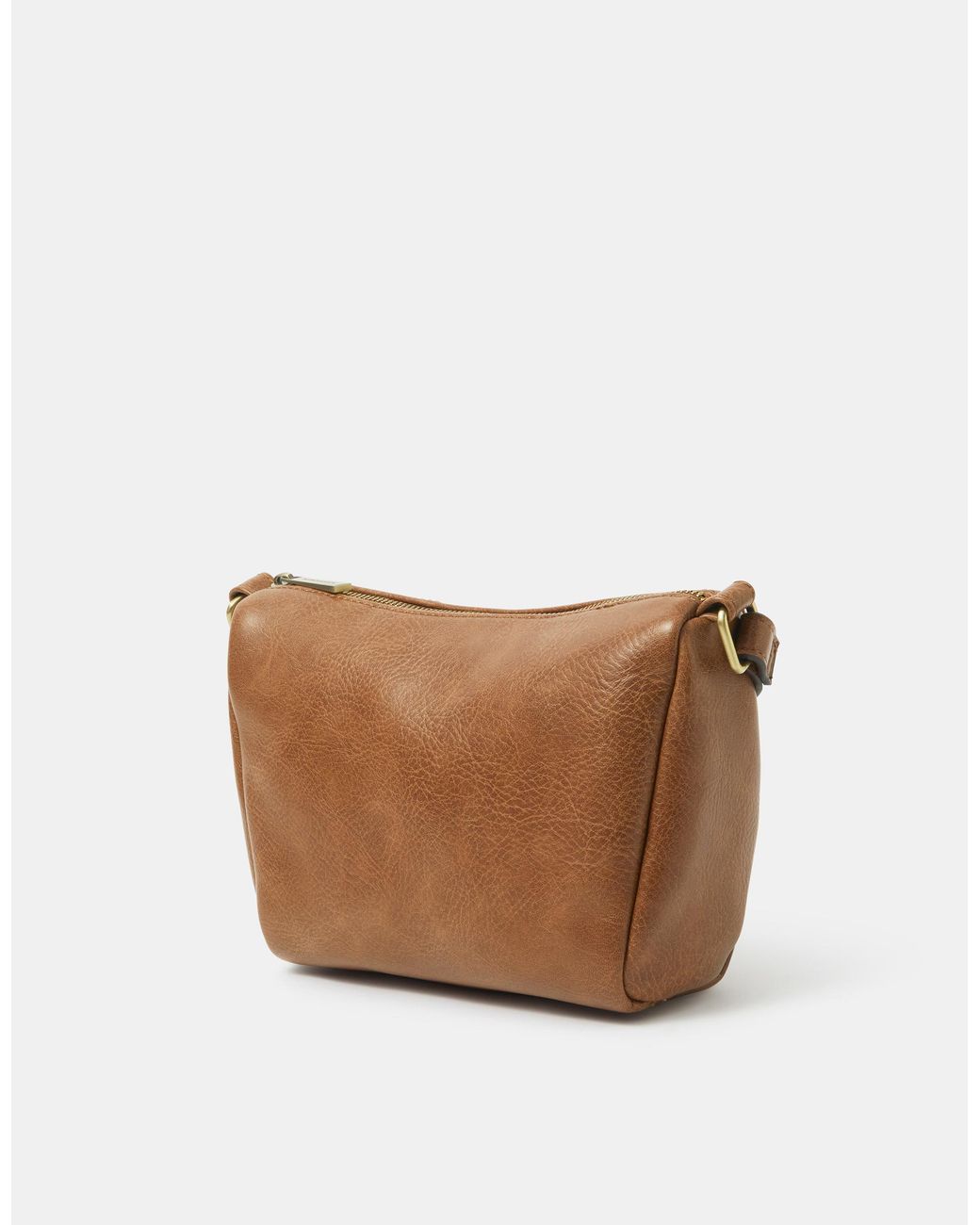 Accessorize Pink Zip Front Crossbody Bag