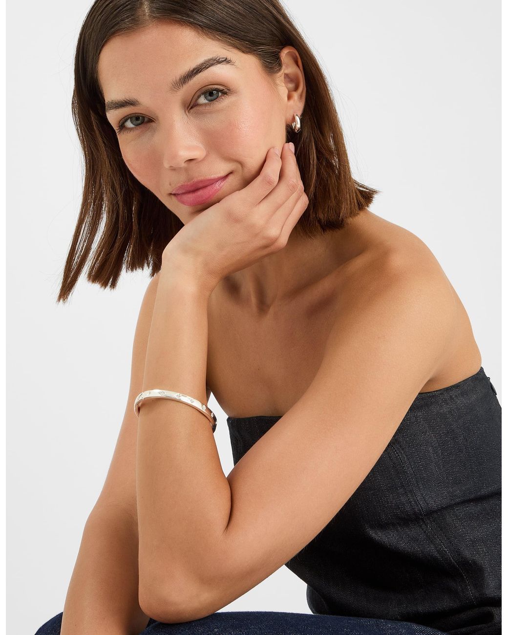 Accessorize White Celestial Gem Bangle