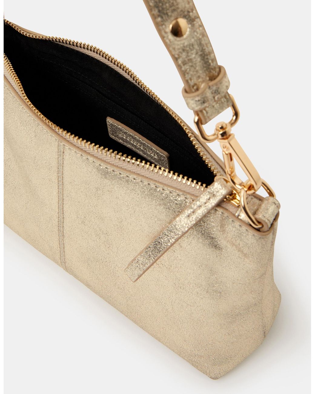 Accessorize Natural Leather Crossbody Handbag