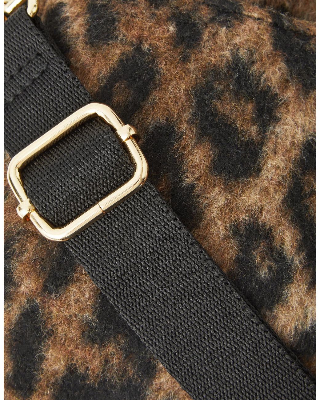 Accessorize White Leopard Print Phone Bag