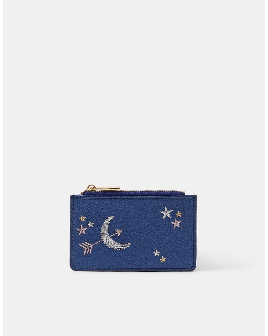 Accessorize Blue Celestial Card Holder