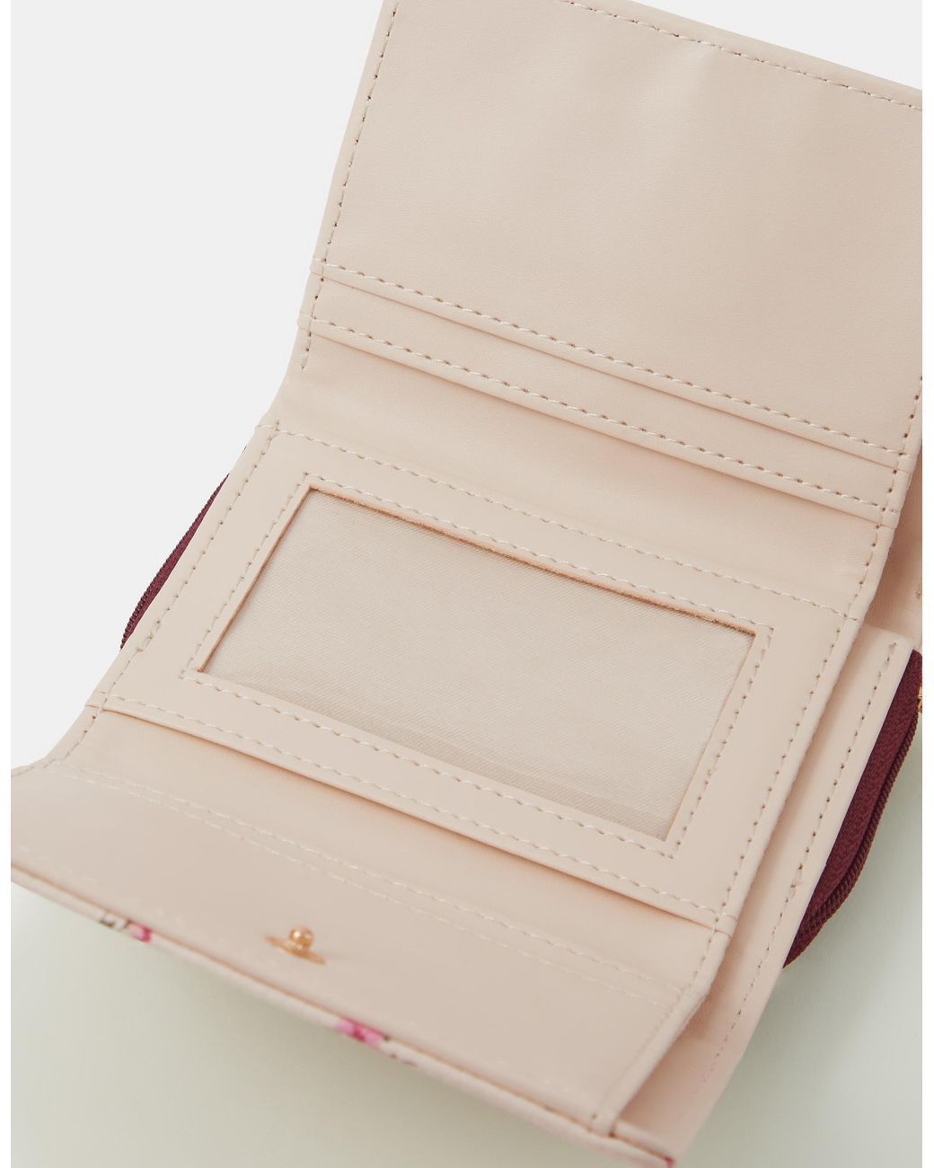 Accessorize Natural Floral Print Purse