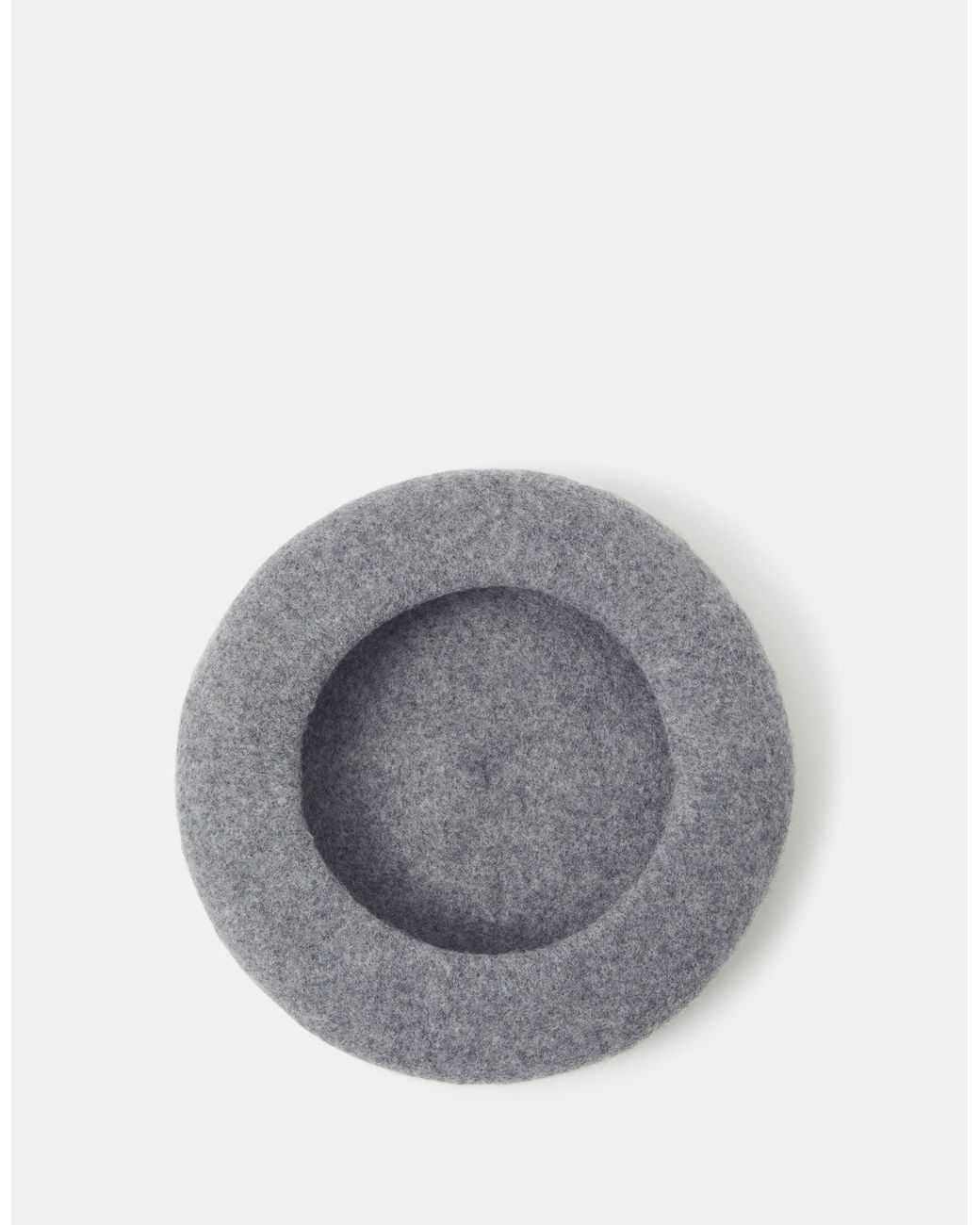 Accessorize Gray Wool Beret
