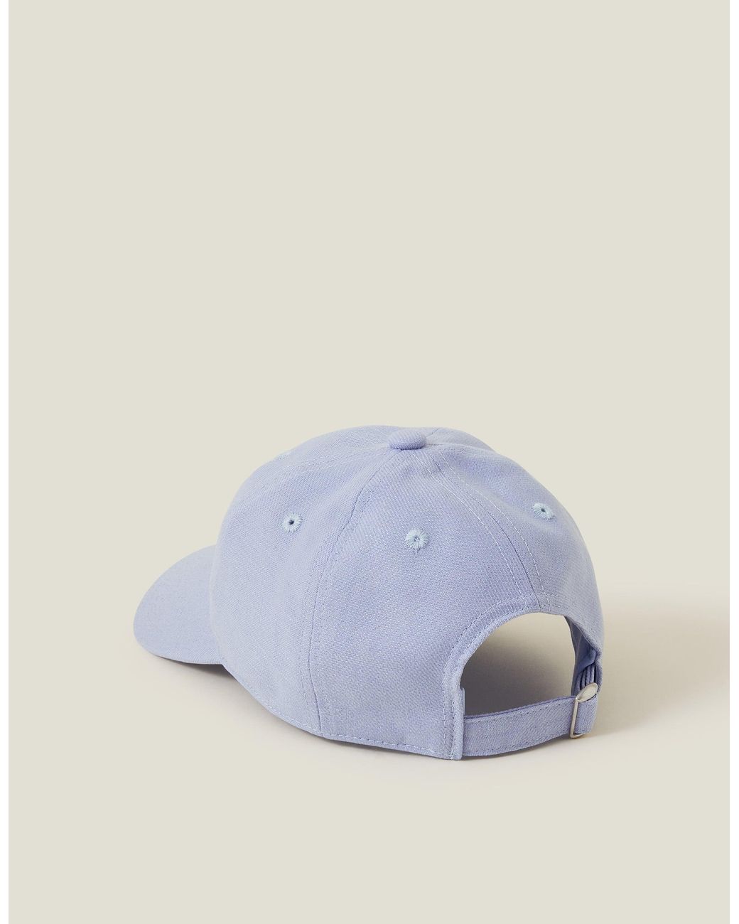 Accessorize Blue Lightweight Twill Baseball Cap
