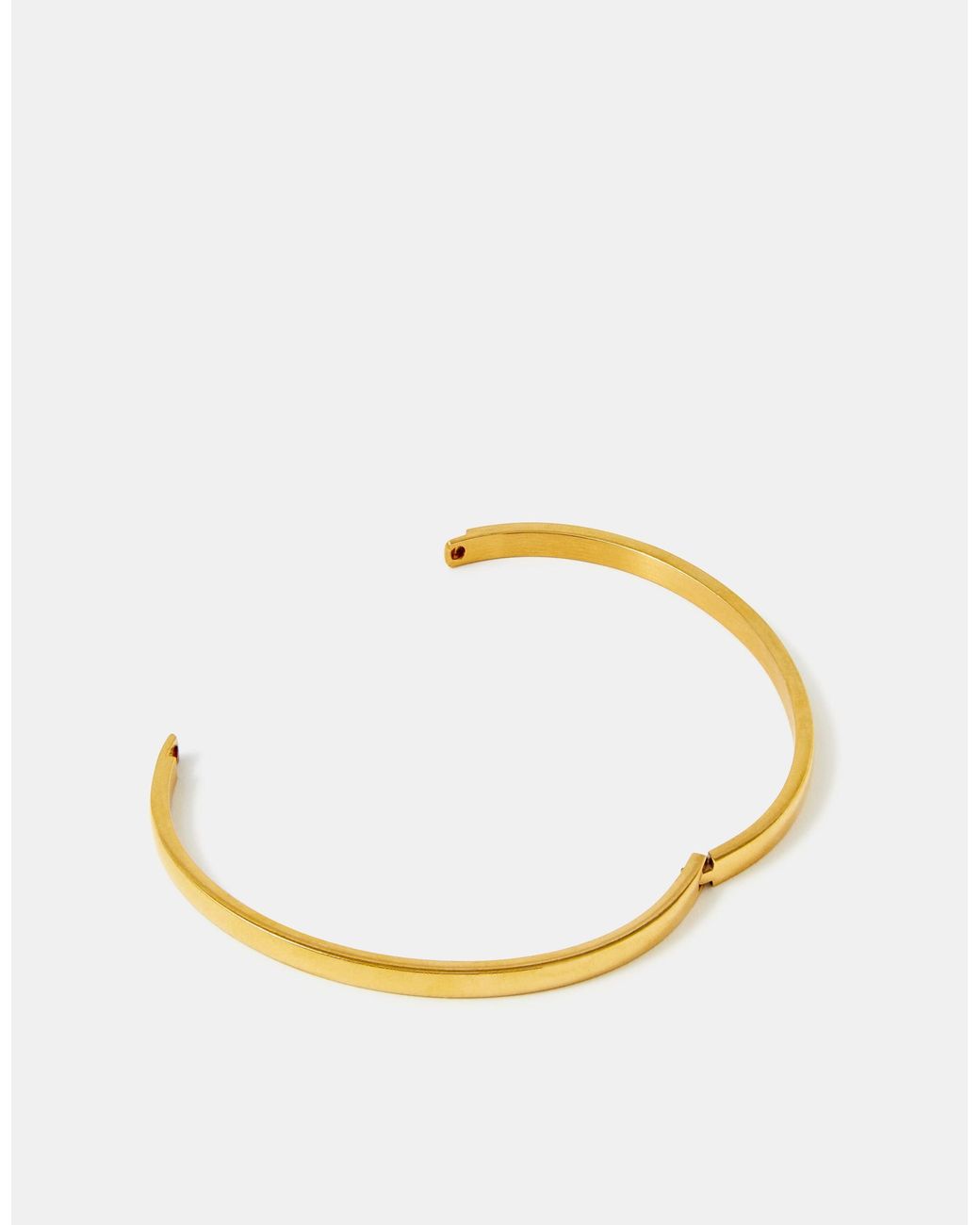 Accessorize Brown Stainless Steel Bangle