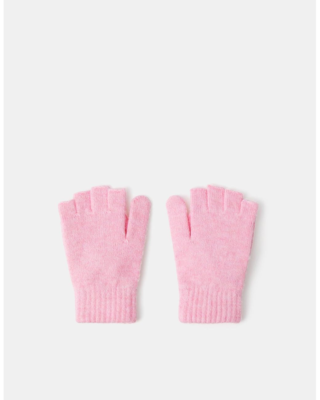 Accessorize Pink Cherry Fingerless Gloves