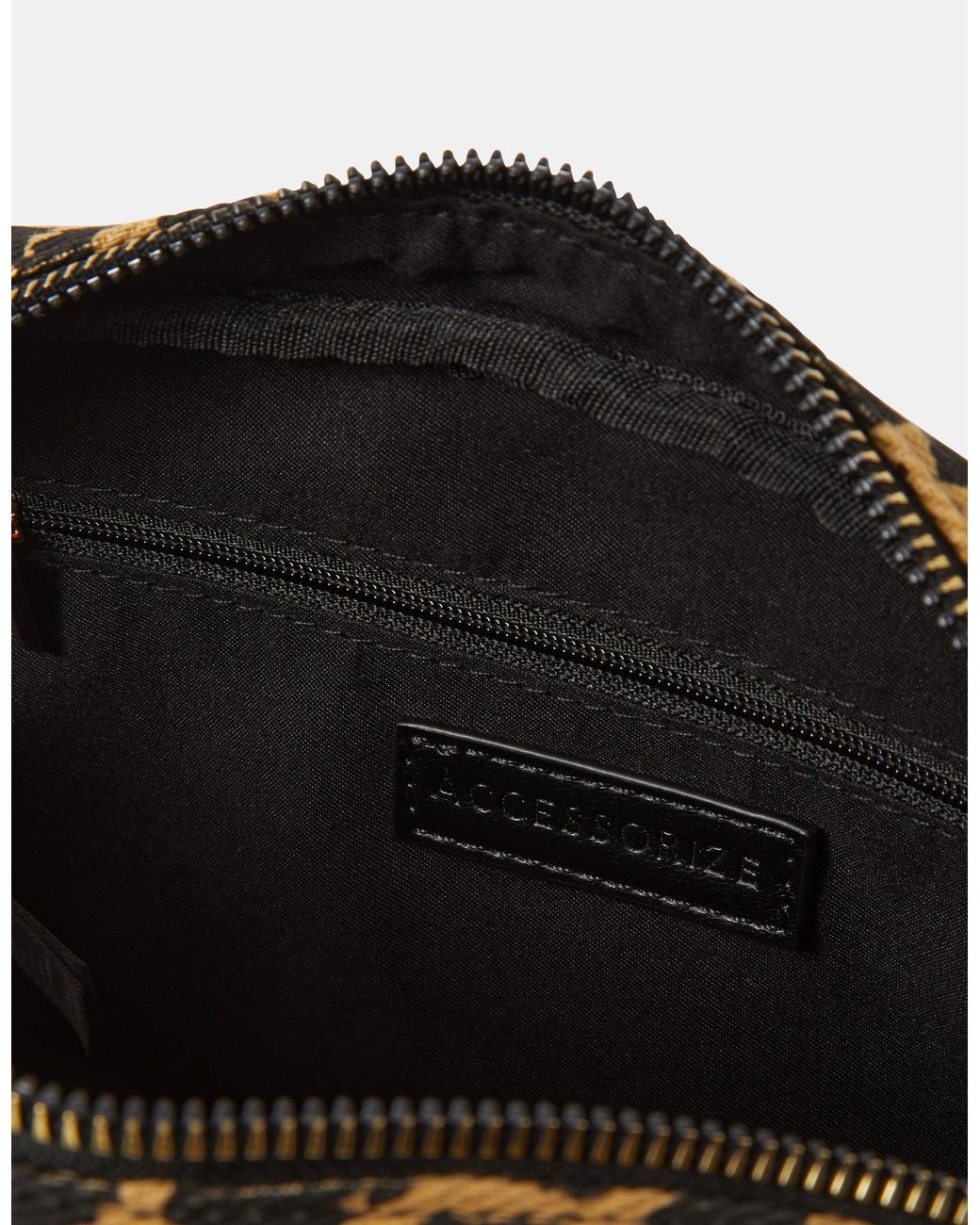 Accessorize Blue Canvas Crossbody Bag