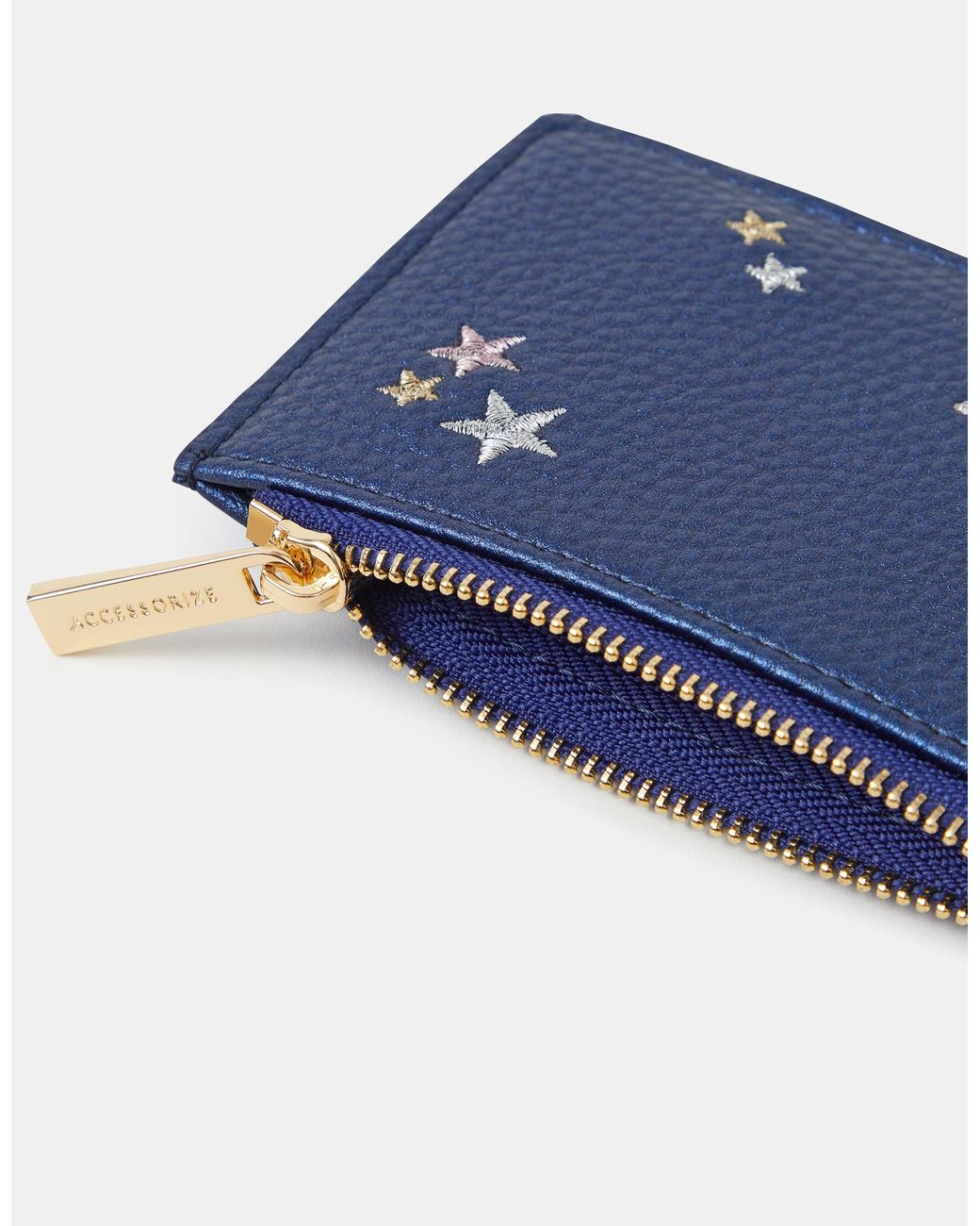 Accessorize Blue Celestial Card Holder