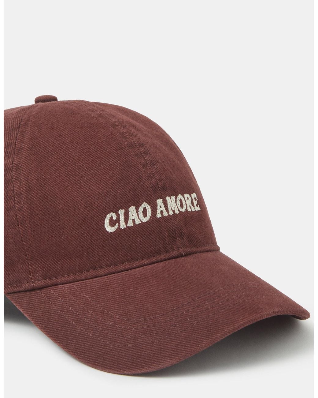 Accessorize Brown X Good Manners Ciao Amore Cap