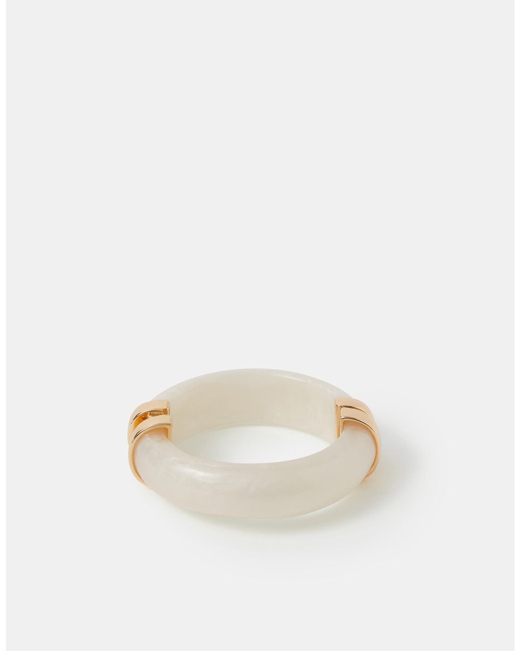 Accessorize Natural Chunky Resin Bangle