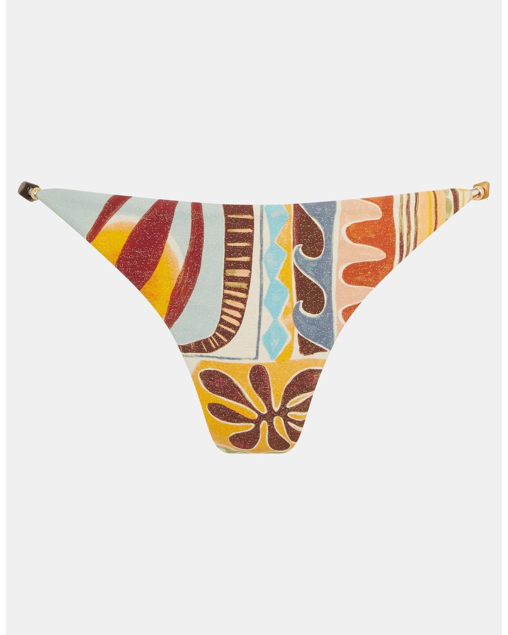 Accessorize Multicolor Abstract Print Bikini Bottoms