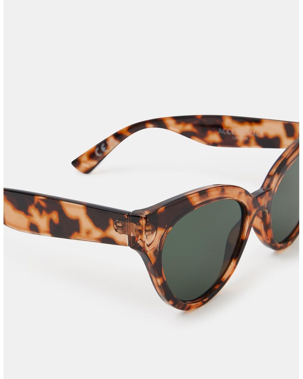Accessorize Natural Tort Preppy Sunglasses
