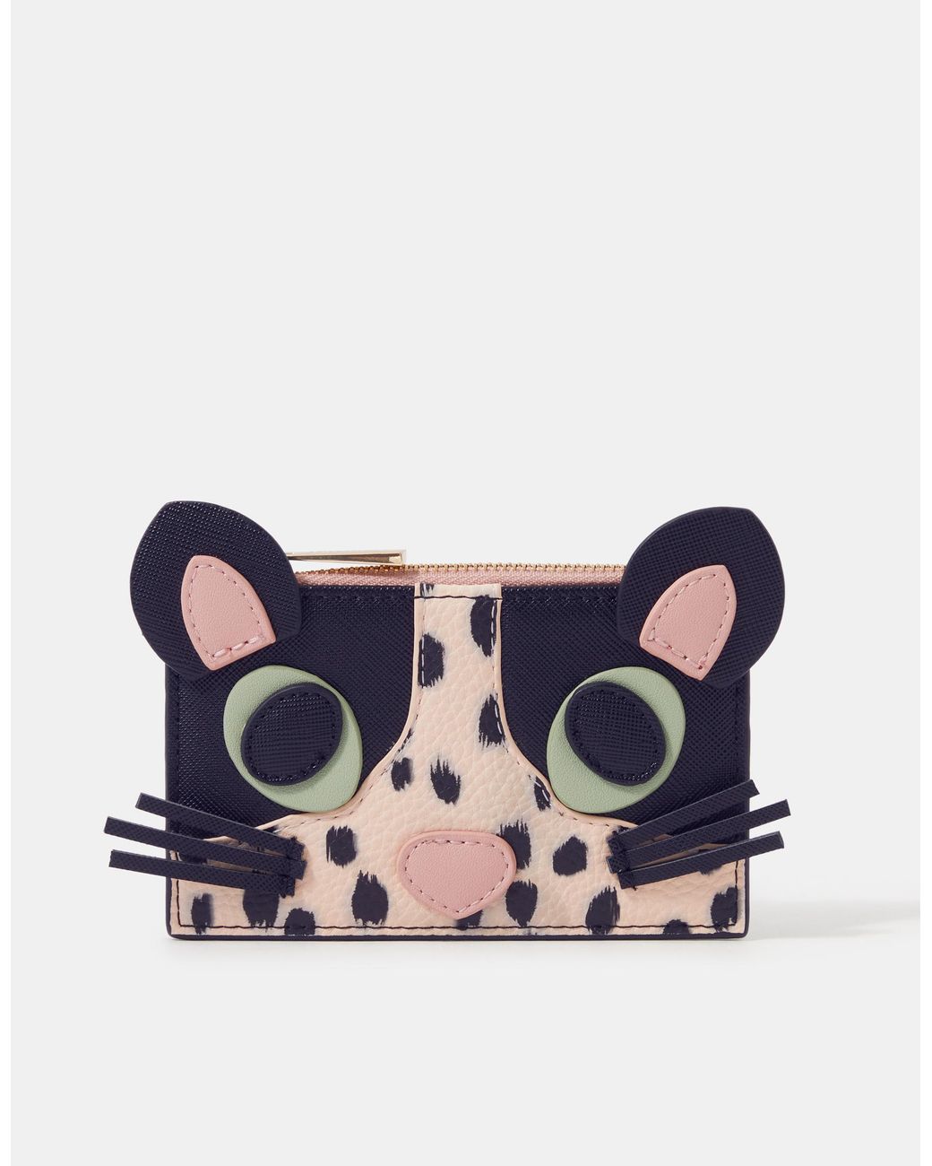 Accessorize Blue Cat Card Holder