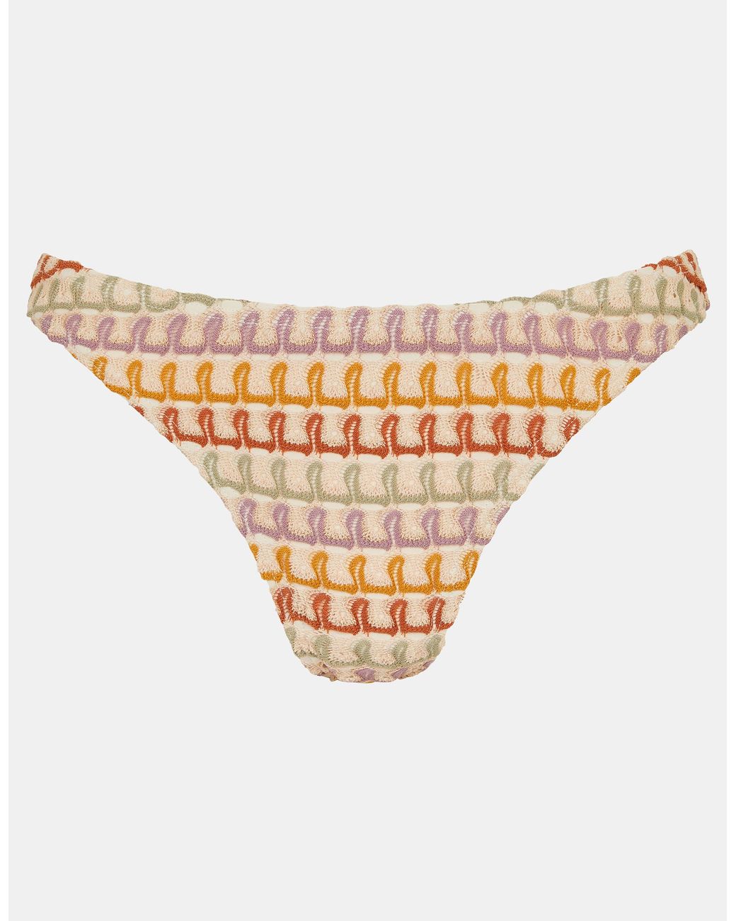 Accessorize Brown Crochet Bikini Bottoms