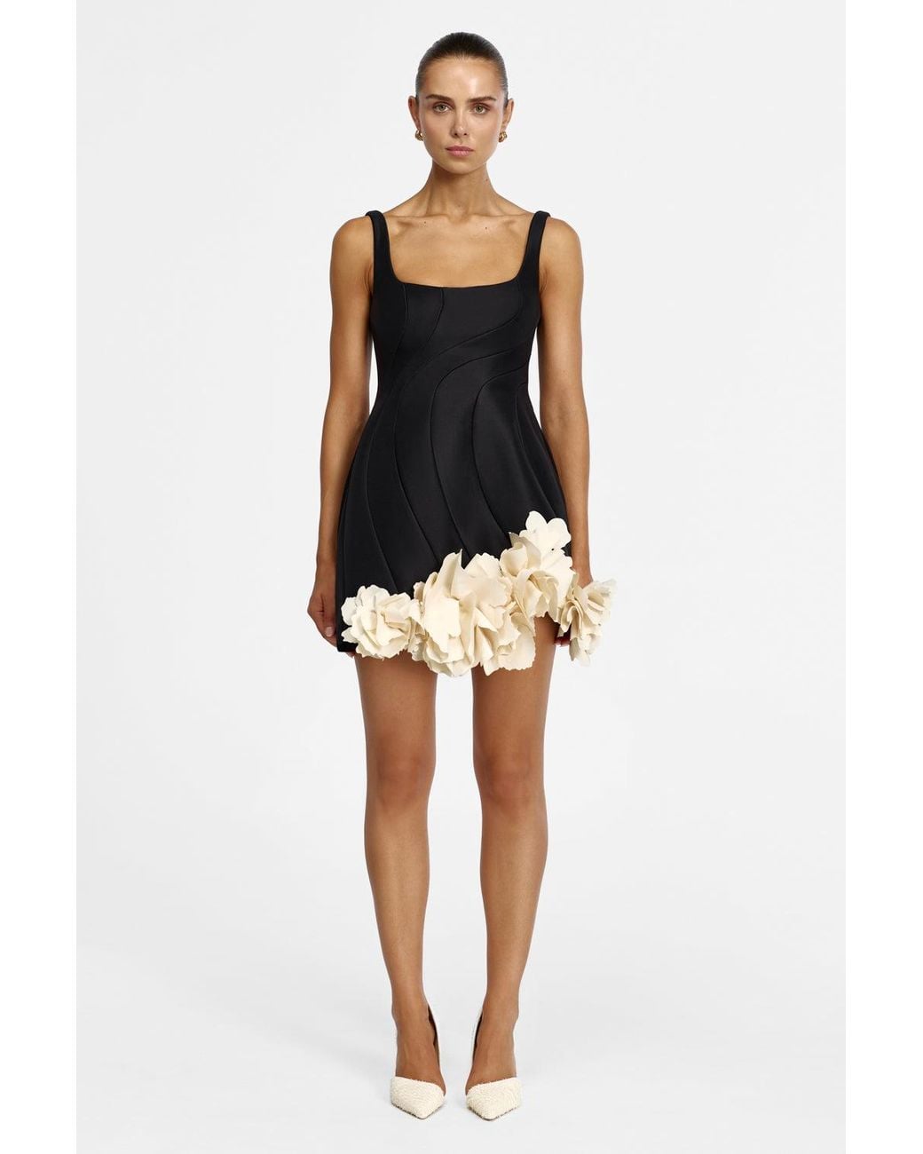 Acler Black Winchester Mini Dress