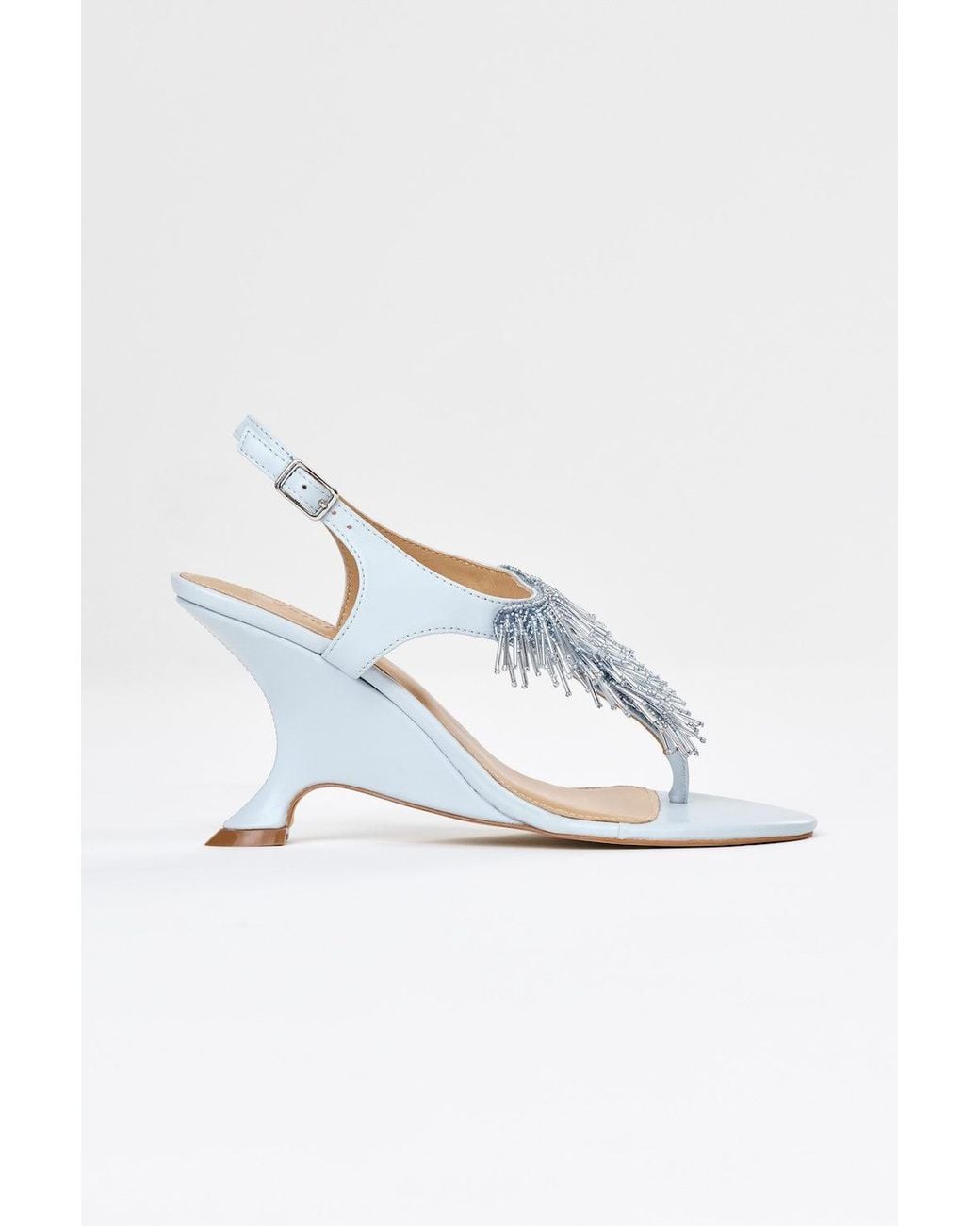 Acler Blue Jobin Heel