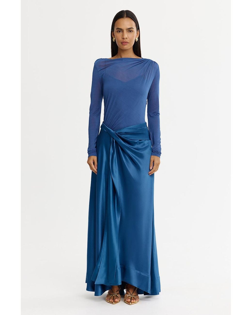 tube top dress Strapless dress（CL12251） – Helarocky Lace Beach Wedding Dresses Size:26W L34 color_Eucalyptus