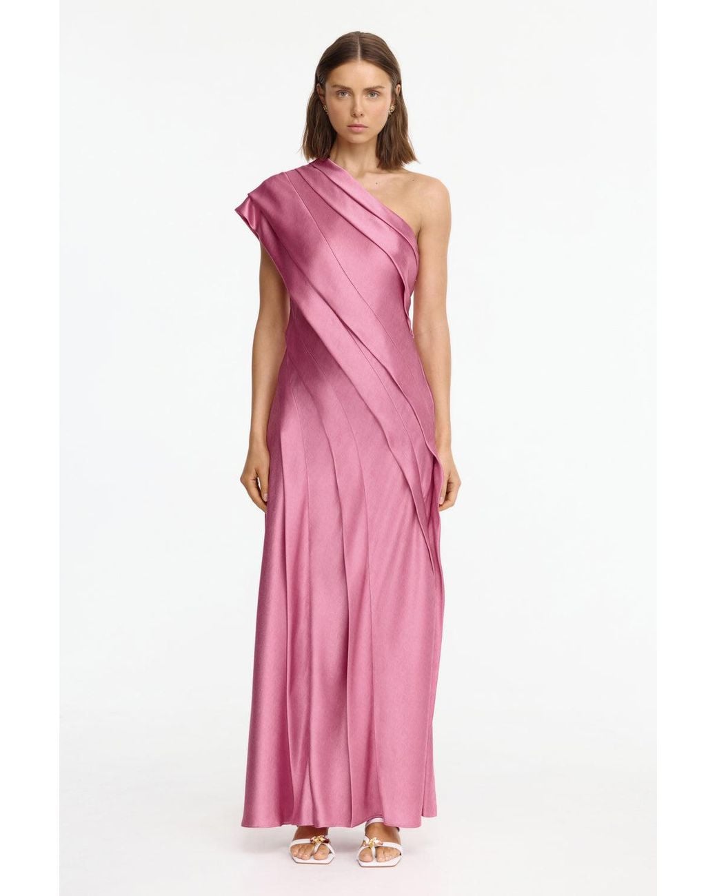 Acler Pink Blenfleet Maxi Dress