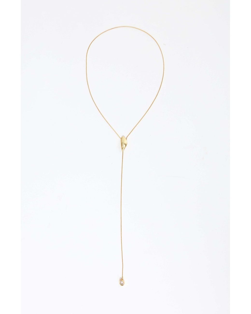 Acler White Rilboshin Lariat