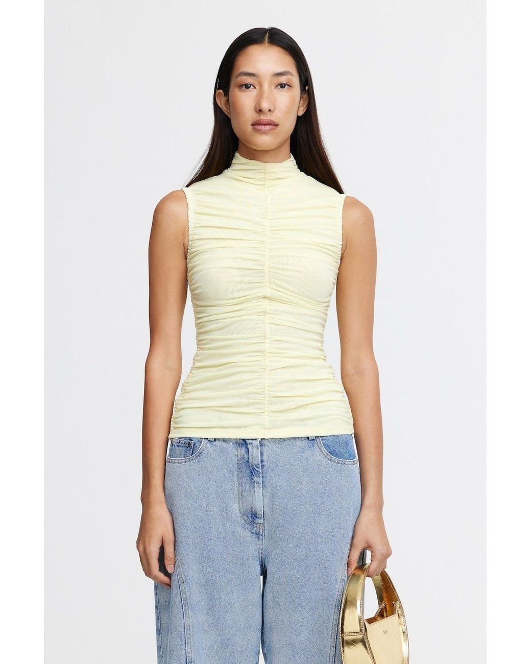 Acler Blue Hilton Top
