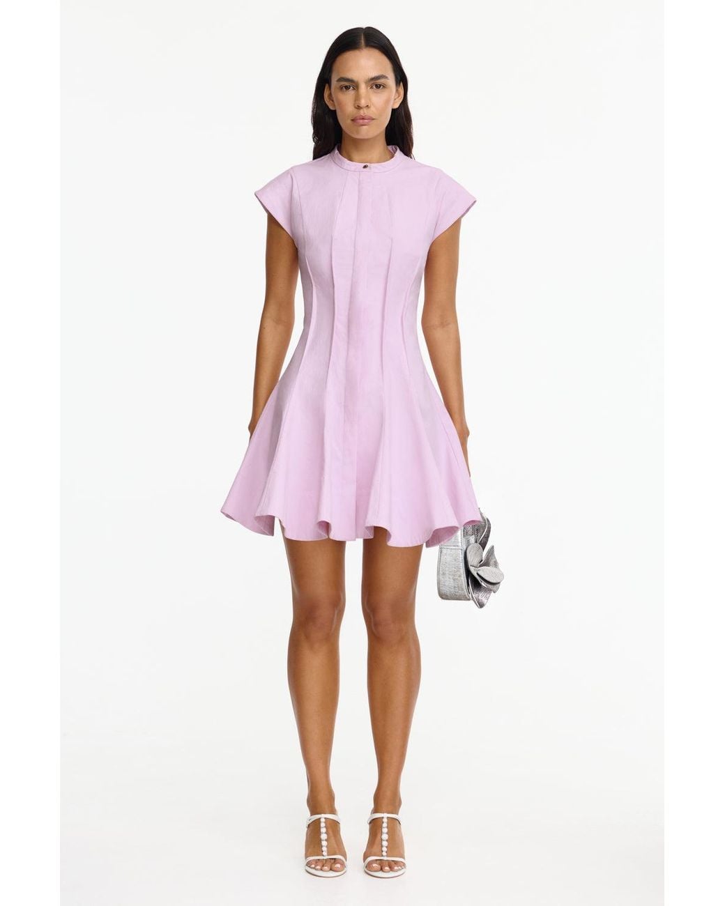 Acler Pink Chapelhill Mini Dress